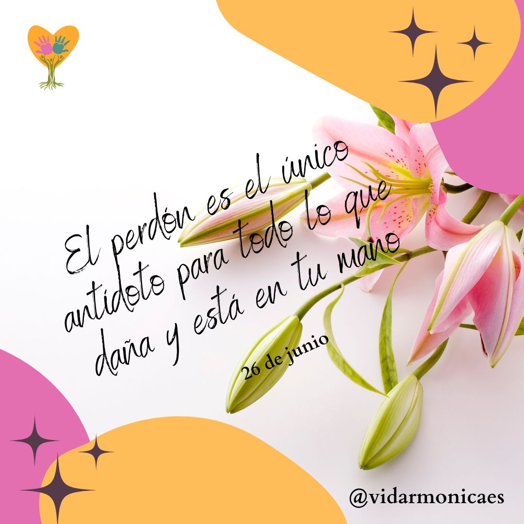 Puede que la vida te muestre situaciones dolorosas o injustas que aparentan estar fuera de tu control.
Recuerda que nada está separado de ti. 
Perdona. Tú eres parte de la solución.

#pensamientodeldia #26dejunio #conflictos #relacionestoxicas #perdon