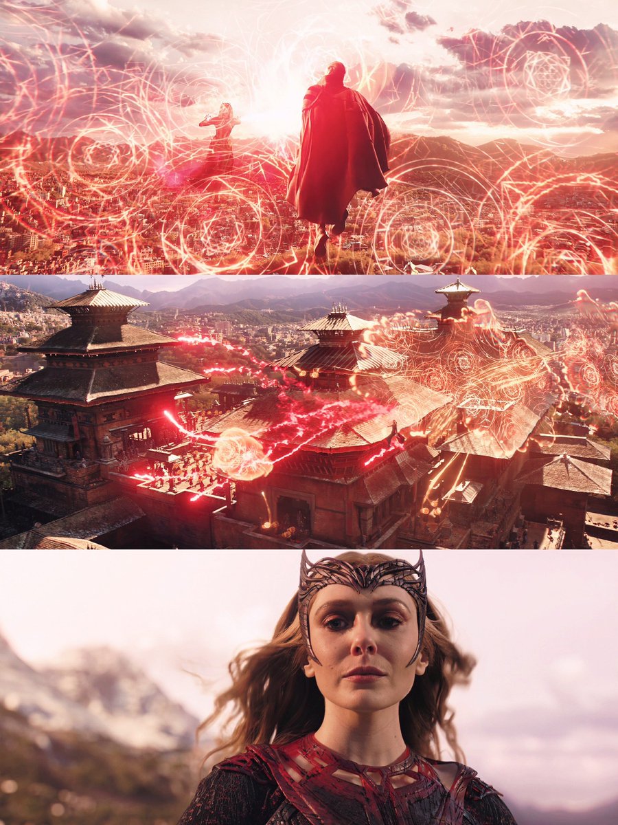 lizzieollxen's tweet photo. “The full might of kamar taj stands against you” 
#ScarletWitch https://t.co/0AwJqwLz0H