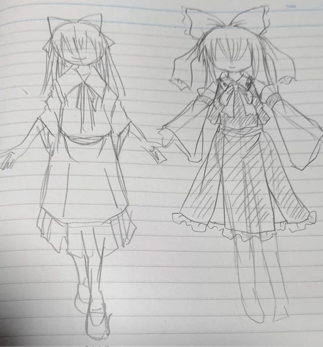 茶々にどんなコスプレさせるか夫婦会議中。東方に寄り気味。 