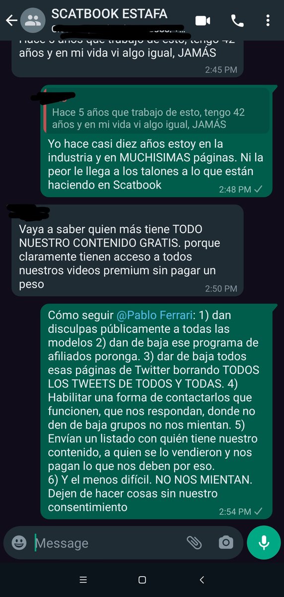 ClaraMaxx's tweet photo. No es muy difícil lo que pedimos. Actúen bien y se termina el problema. Aunque lo que hicieron es imperdonable, se puede arreglar fácilmente. No nos ignoren @PABLOFERRARIX @SCATBOOKSOCIAL https://t.co/UUn4W5qKwO