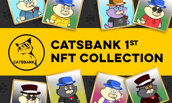 catsbankBSC's tweet photo. CatsBank NFTs Collection 

• Unique Algorithm Rarity
• Limited 1496 Collection
• Staking (coming soon)

https://t.co/G0GCxq85oV

#NFTs #NFTcollections #Catsbank #CatsOnTwitter #nftlover #NFTProject #charity #NFTCommumity https://t.co/9qCXDYqiA1