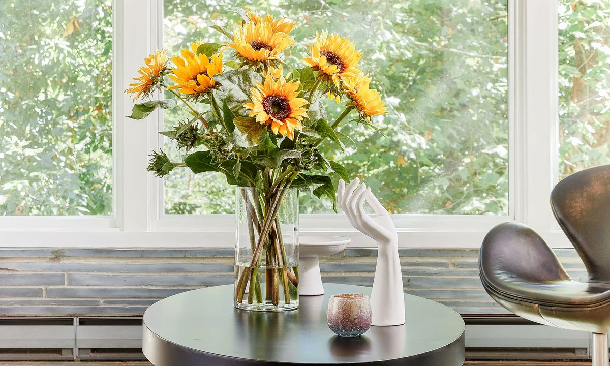 These beautiful faux sunflowers will brighten your home year round!
buff.ly/3DgsttP
.
.
.
#NDI #FauxSunflowers #FauxFlowers #FauxPlants #BiophilicDesign #NaturalDecorations #DesignInspiration