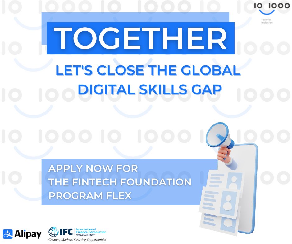 [Member News] 10 ×1000 Fintech Foundation Program Flex is a crash course in fintech foundations for senior individual contributors and team leaders. Learn more about the program and join it here: smefinanceforum.org/post/10x1000-f…
 
#smefinance #fintech #digitalfinancialservices