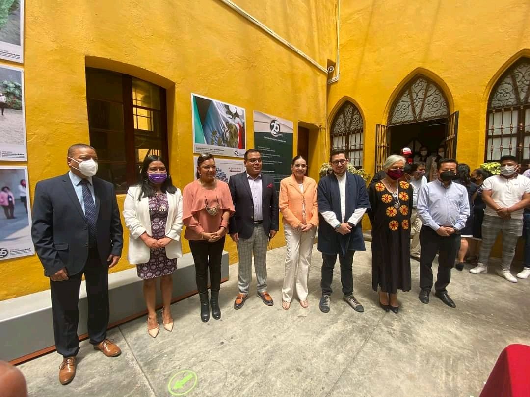 n_museo's tweet photo. Con gran éxito se realizó la inauguración de la exposición del 25 aniversario del Servicio de Administración Tributaria (SAT) en coordinación con la secretaría de cultura Tlaxcala.
Gracias a todxs por su presencia en su museo. https://t.co/0T80Nthe7v