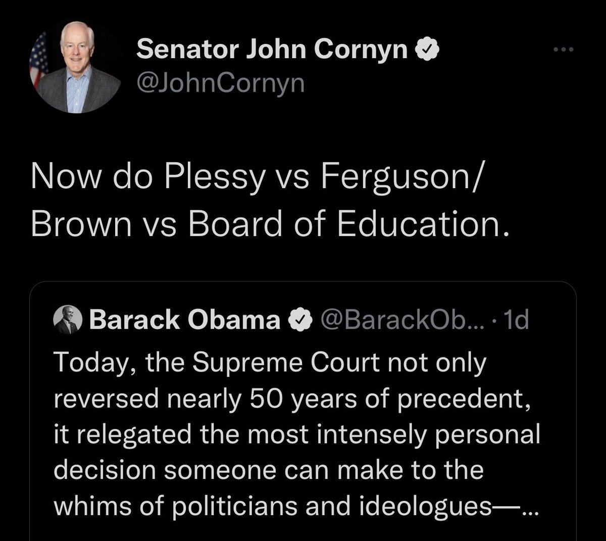 DrJamesWhit's tweet photo. This is a sitting senator of my home state of TX. The hoods are off.

This is no surprise to Black Folks. 

This isn’t who we have been - it’s WHO WE ARE. 

We’ve begged, screamed, been beaten and lynched trying to obtain the promises of our Constitution. 

Do you hear us now? https://t.co/nJBFyH6QeK