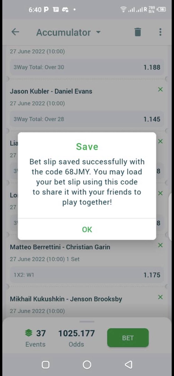 Mrbankstips's tweet photo. #Wimbledon2022 Tips🎾

1k odds MEN 68JMY
1k odds WOMEN E7KMY
1k odds DOUBLES V6LMY

Not yet on 22BET?

Register&amp; get 100% deposit bonus on your first deposit 

🇳🇬 https://t.co/e9DT44ia15

🌎 https://t.co/UpjReEoPrl

Join the telegram channel https://t.co/lH8NAafTRy

RT for others https://t.co/PKsVNDNq5V