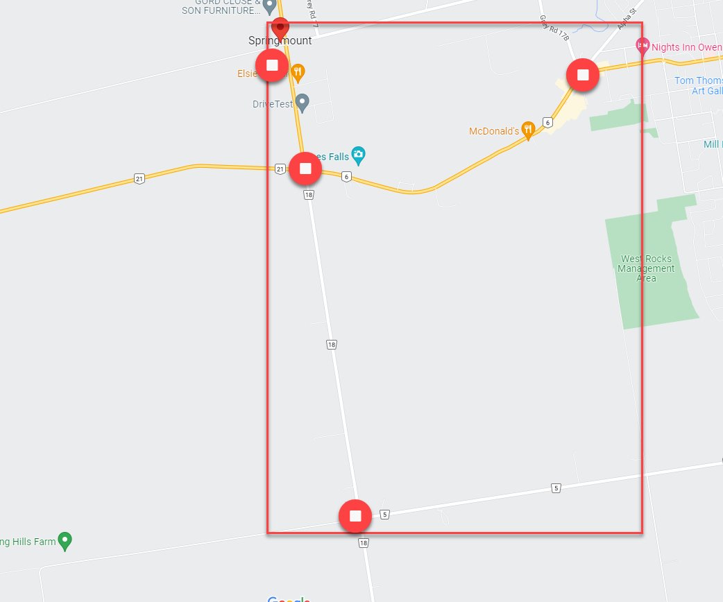 OPP_COMM_WR's tweet photo. ROAD CLOSURE: #Hwy6 at Grey Rd 17B, Grey County Rd 18 at Grey County Rd 5, #Hwy6 at Grey Rd 17 and #Hwy21 at Grey County Rd 18 #Springmount: Roadway closed following a collision. #OPP on scene. ^aw https://t.co/qMI9XDvEGj