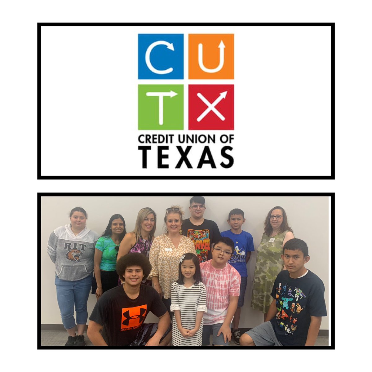 Thank you to Credit Union of Texas from the DHF Teen Squad! Thank you Lin Adi for talking to the group about credit and saving money!! <a href="/CUTexas/">Credit Union of TX</a> <a href="/DallasHearing/">Dallas Hearing Fndtn</a> #deafteensrock #giftofhearing #community