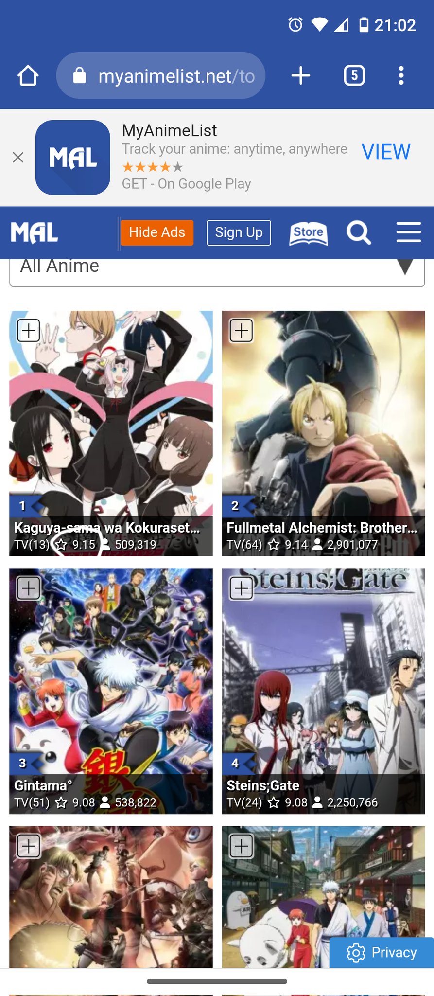 Ps360hd2 Anime Games News And This Among Many Reasons Is Why Mal Is A Joke An Should Never Be Taken Seriously Twitter