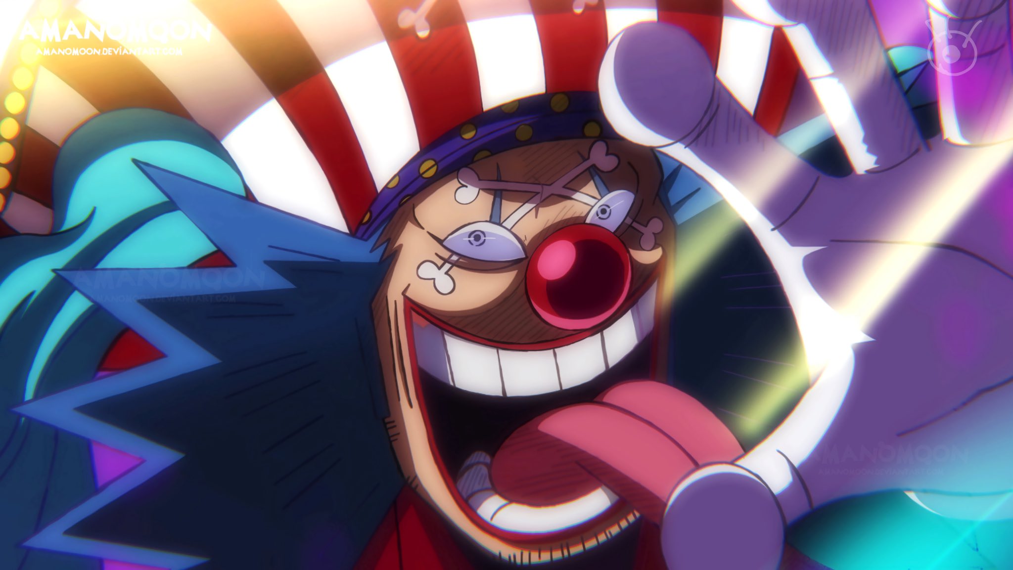 Pandaman One Piece Red アマノムーン ルフィ Onepiece1053 Yonko Buggy The Clown Colors In Anime Style Rt If You Want To Support Me Thanks T Co Giqi2wlxol T Co O6j0mtxusj ワンピース