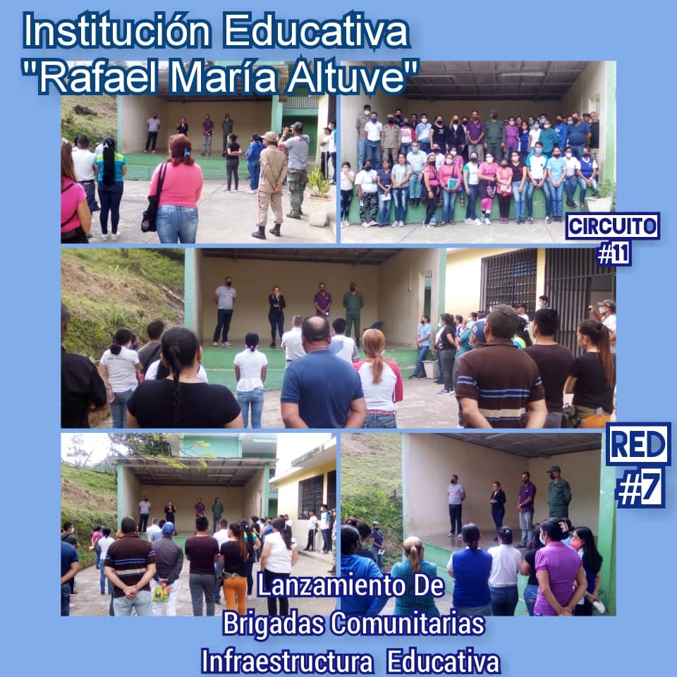 escprimariatru's tweet photo. #25Jun Lanzamiento de la Brigada Comunitaria de la Escuela Rafael María Altuve, Red 7 municipio Trujillo. #BricomilesMiEscuelaBella #MiEscuelaBella #Bricomiles @NicolasMaduro @_LaAvanzadora @MPPEDUCACION @Gerardo4fPsuv @MariiaPalomares https://t.co/htNVTrTKEv