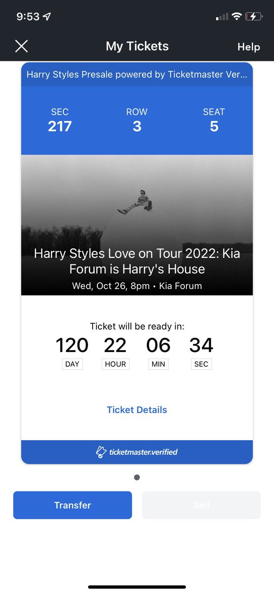 TPWKPRUDENTE's tweet photo. Hi guys, I’m selling one ticket for Love on Tour Inglewood California for October 26th if anybody wants to buy them pls lmk
#HarrysHouse #harrystylestickets #LoveOnTour2022 #theforum2022 
#Inglewood https://t.co/fJIsJldfII