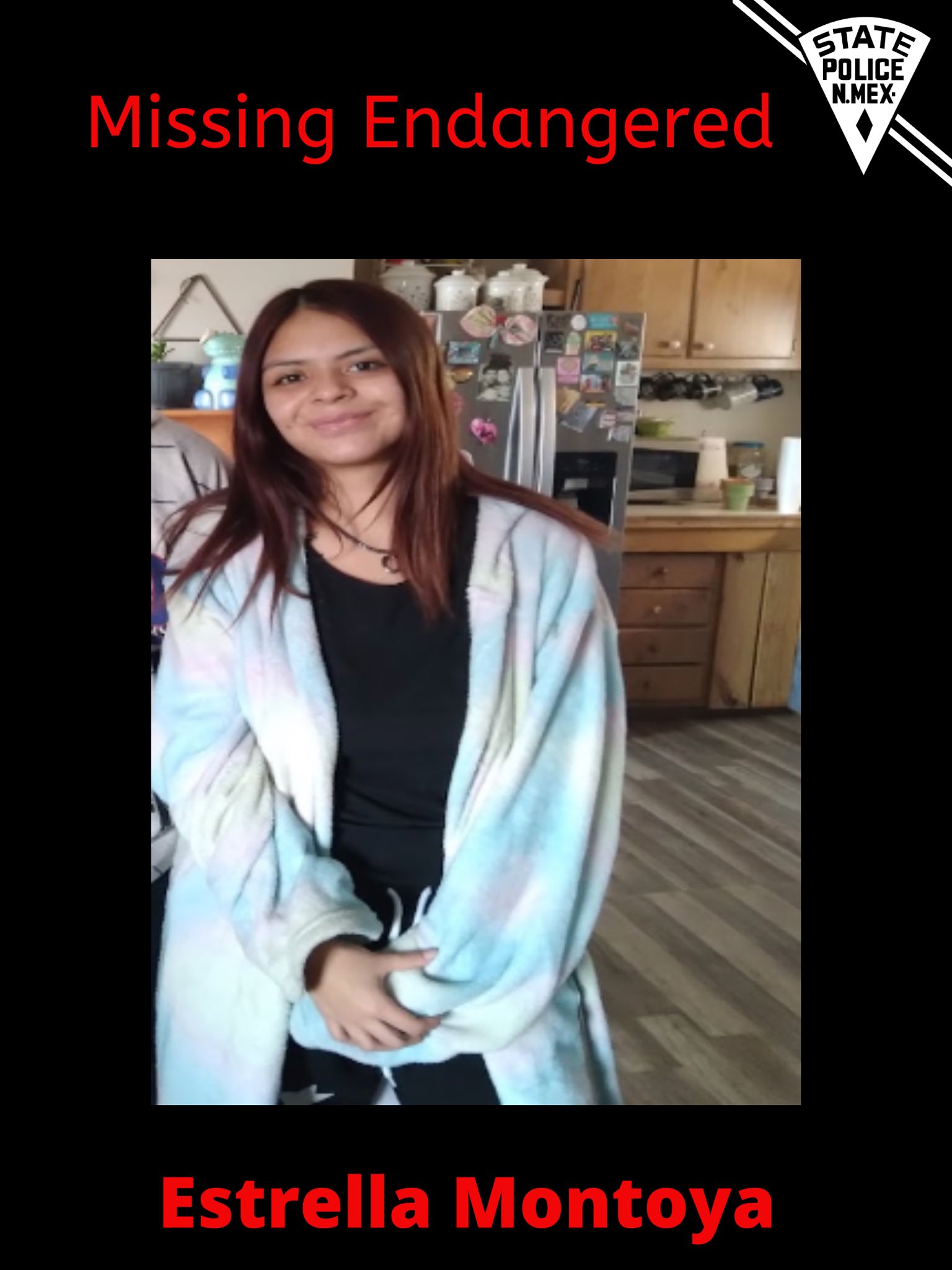 NMSP on Twitter: "Missing Endangered Alert- Rio Arriba County, NM