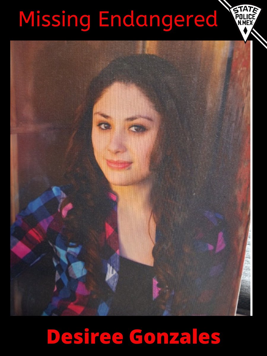 NMStatePolice's tweet photo. Missing Endangered Alert- Rio Arriba County, NM - Desiree Gonzales and Estrella Montoya. Gonzales is 5’8” tall, 140 lbs. Wearing blue tie-dye shirt, black shorts. Montoya is 5’1” tall, 120 pounds. Wearing black shirt and black shorts. #PressReleaseNMSP https://t.co/O5TmJSguOq https://t.co/2jLWsifxzW
