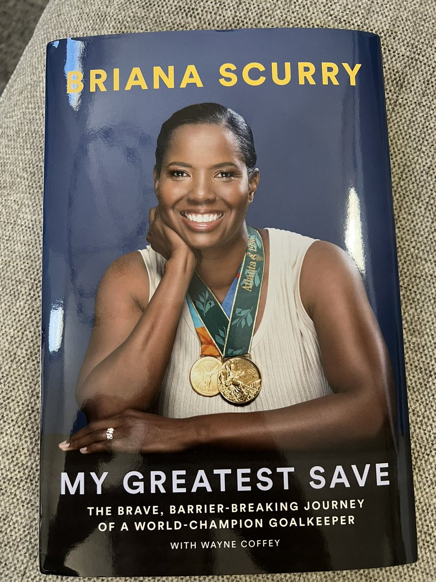 MiaHamm's tweet photo. Just returned home to find this waiting for me. Can’t wait @BriScurry ! So proud of you. https://t.co/axYaFcMDZf