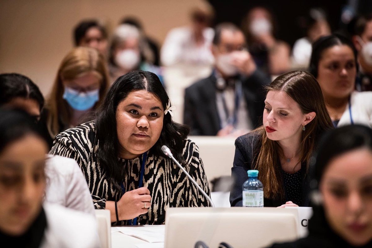 Let us be clear: young people are the leaders of today and our voices and decision-making power must be prominent in all spaces.

📸 Alex Papis