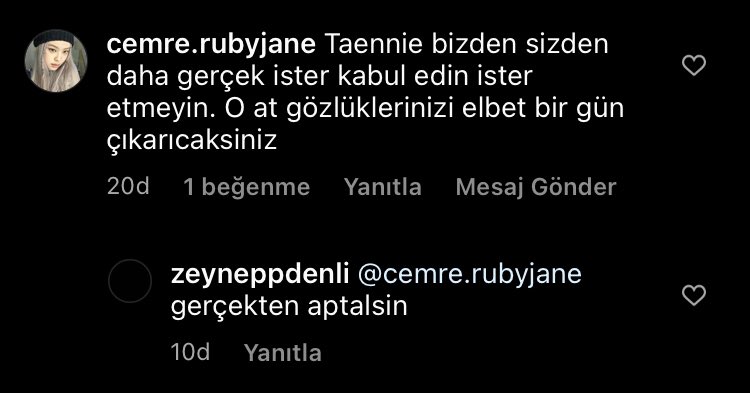zeynep durumu cok guzel ozetlemis