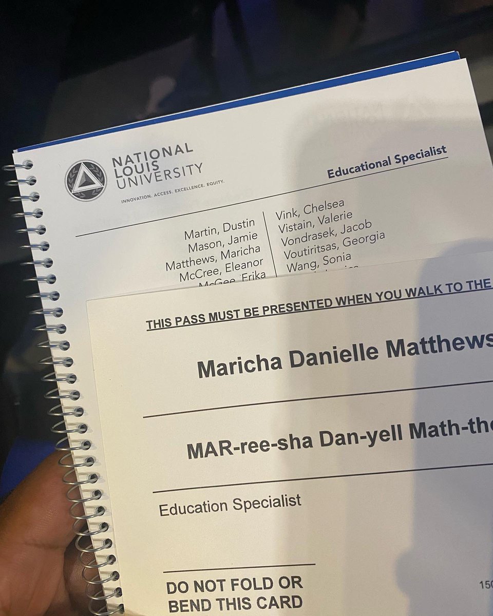MrsMMatthews's tweet photo. #EdS #EducationalSpecialist #Admin #degreed 

So happy that 18 months ago, I took the plunge to go back to school to further my career! Looking forward to my role as an administrator 😎 https://t.co/Tw8JO6EL9r