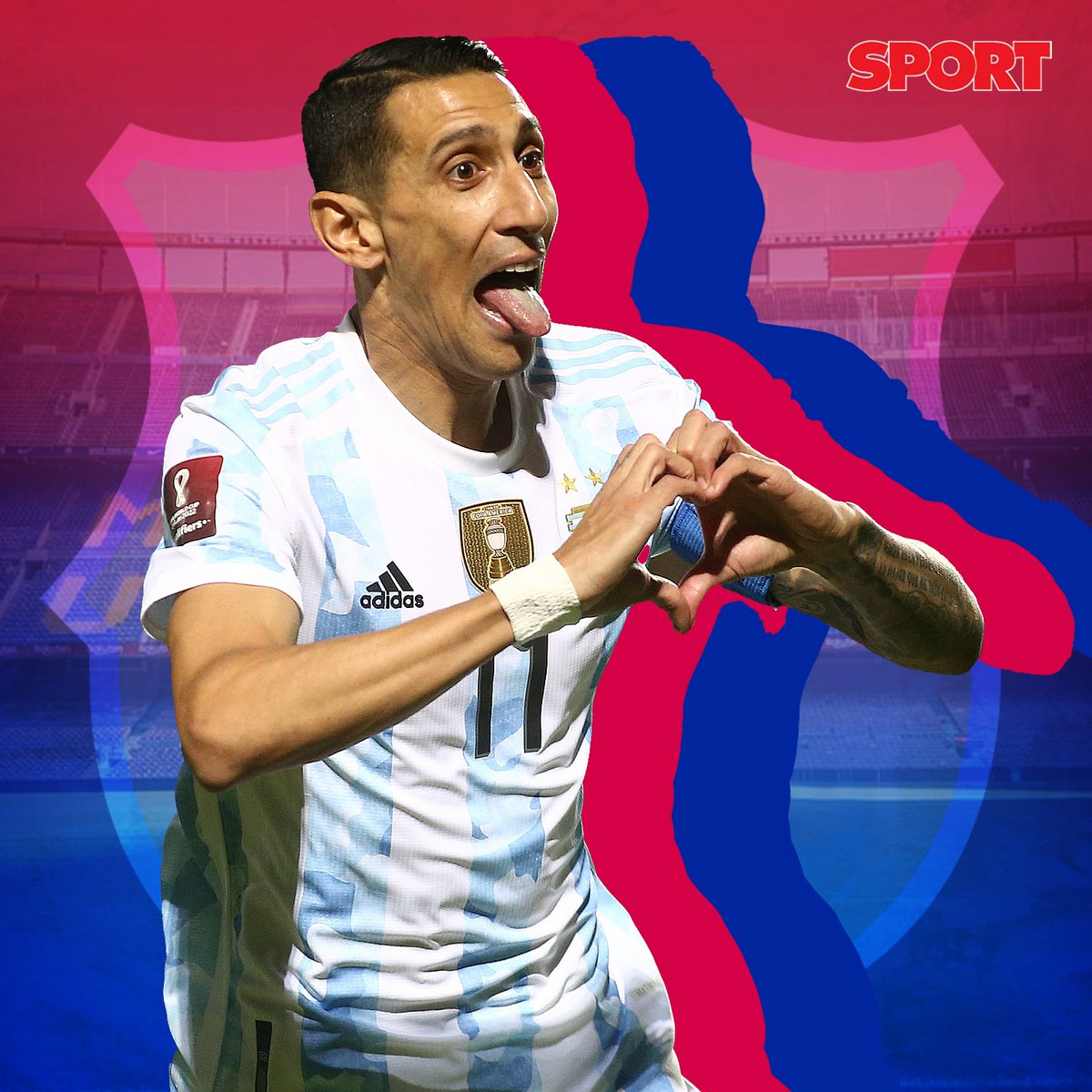 sport's tweet photo. #FCB 🔵🔴

🤔 Di María está "reflexionando" sobre su futuro

👀 ¿Os gustaría para el Barça?

❤️ SÍ

🔃 NO https://t.co/8oiO9MFDDk