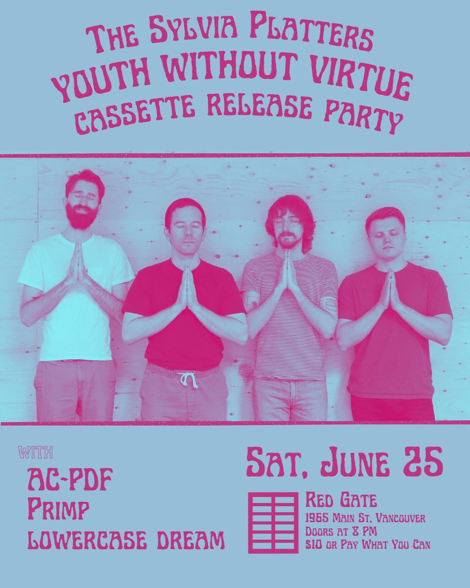 <a href="/SylviaPlatters/">The Sylvia Platters</a> TONIGHT