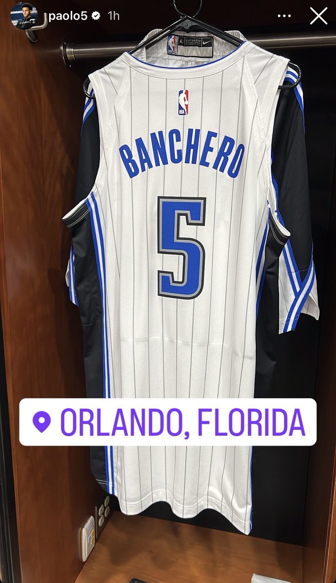 OrlandoMagic's tweet photo. you love to see it 

📸: paolo5/IG https://t.co/hVSknFND4V