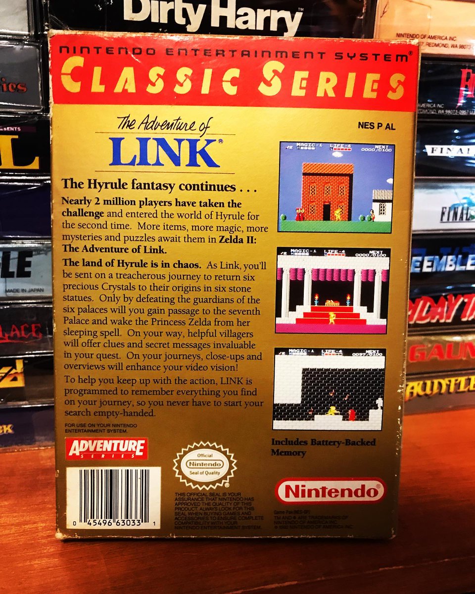 bitsandglory's tweet photo. Excited to start my first ever playthrough Zelda II: The Adventure of Link today!
#zelda #zeldaII #zelda2 #theadventureoflink #nintendo #nes #thelegendofzelda #retrogaming #retrogames #retrogamer #retrovideogamecollector #retrovideogames #retrogamingcommunity https://t.co/bWbXW3lyqL