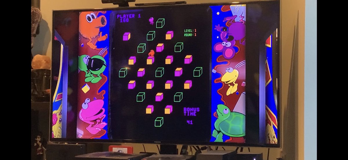 hexfreq's tweet photo. So decided to play all the versions of Q-Bert I have. Fascinating seeing the differences between them all. 😊
#qbert #retrogaming #retro #atari #comadore #spectrum #sega #nintendo #coleco #vintagegaming https://t.co/NIBWycL6f1