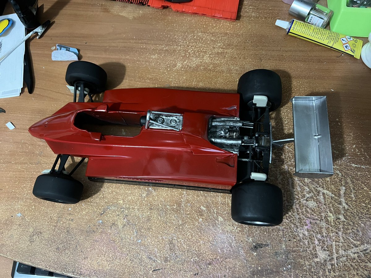F1_SCALE_MODEL's tweet photo. Ferrari 126C2 scale 1/12 wip 70% #raw #3d #3dmodel #3Dprinting #3dprint #model #models #modeling #wip #gilles #ferrari #Formula1 #FormulaOne #villeneuve #gp #f1sm #make #Scuderiaferrari #oldcar #car #rosso27 #decal https://t.co/zECvLwA0cJ