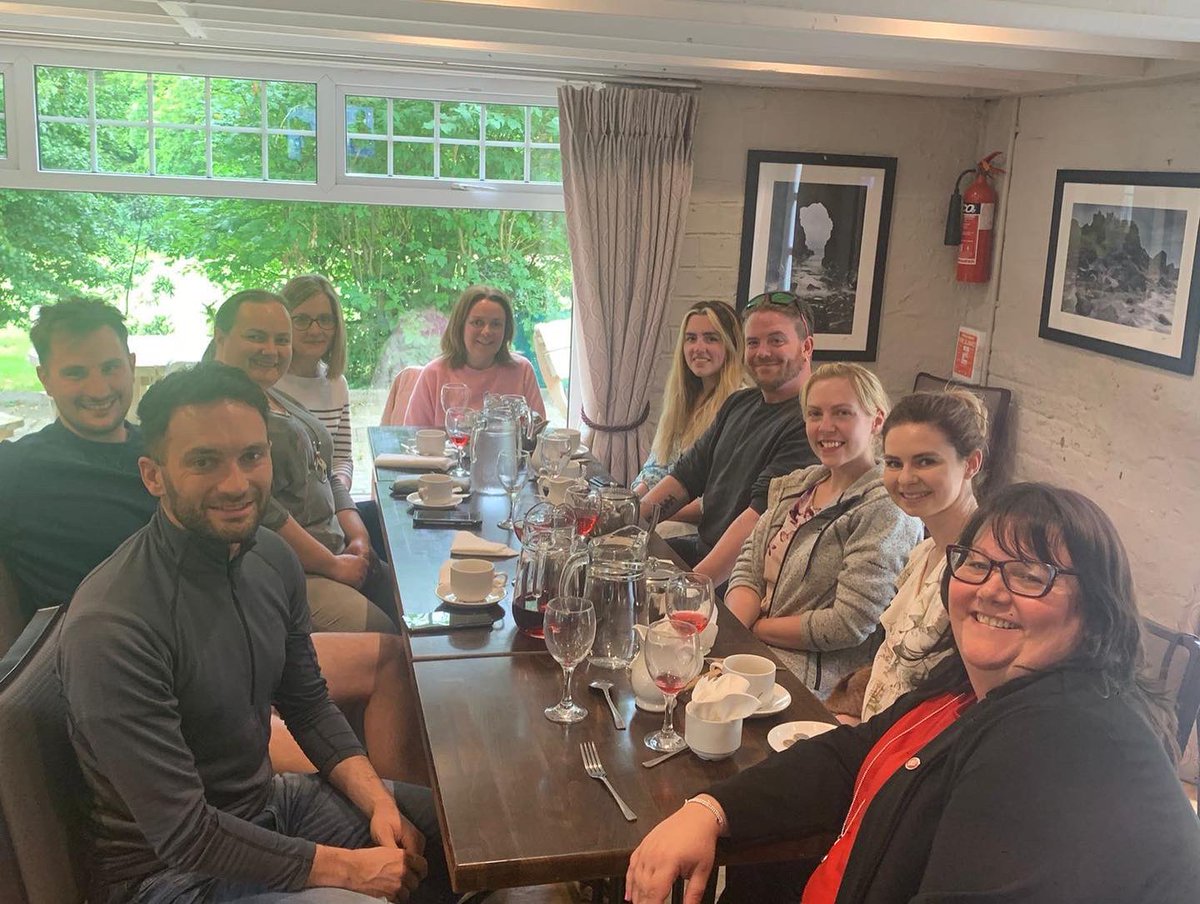 UTU_edu's tweet photo. The FIT members then had a meal in The Brown Trout where the FIT members were able to speak to Louise Creelman, president, and Lynelle Fenton, vice-president and Jillian Jones, vice-chair of FIT. 

#FutureInTeaching
#Teachers
#UnionStrong
#EndOfTerm https://t.co/hUJryXWHxy