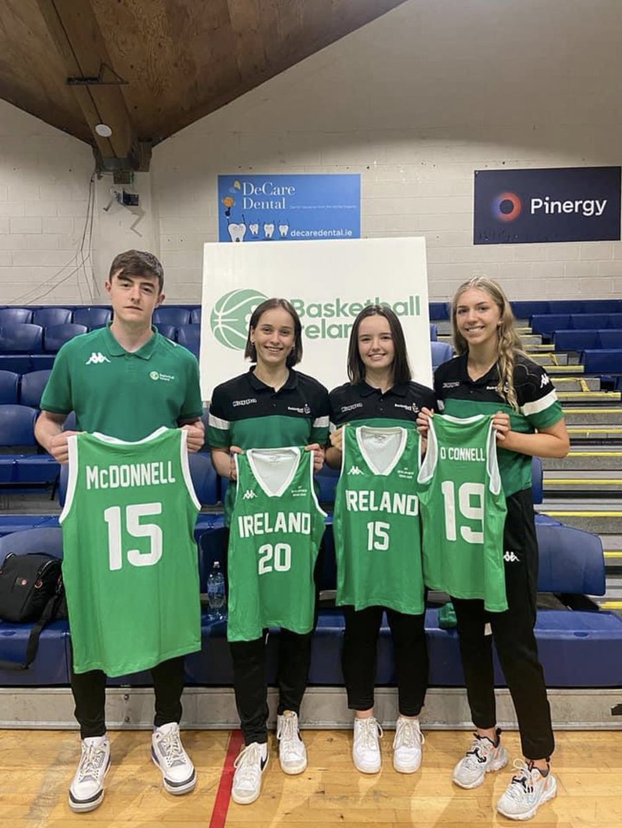 👏 Congratulations to our <a href="/malahidebc/">Malahide BC</a> players,
Christian, Lilly, Erica and Aoife on receiving their International Caps at the <a href="/BballIrl/">Basketball Ireland</a> awards ceremony today!! Wonderful ambassadors for the club and the game! 🏀#LetsgoMalahide 🧢🇮🇪  <a href="/enjoymalahide/">Enjoy Malahide</a> @MalahideCS