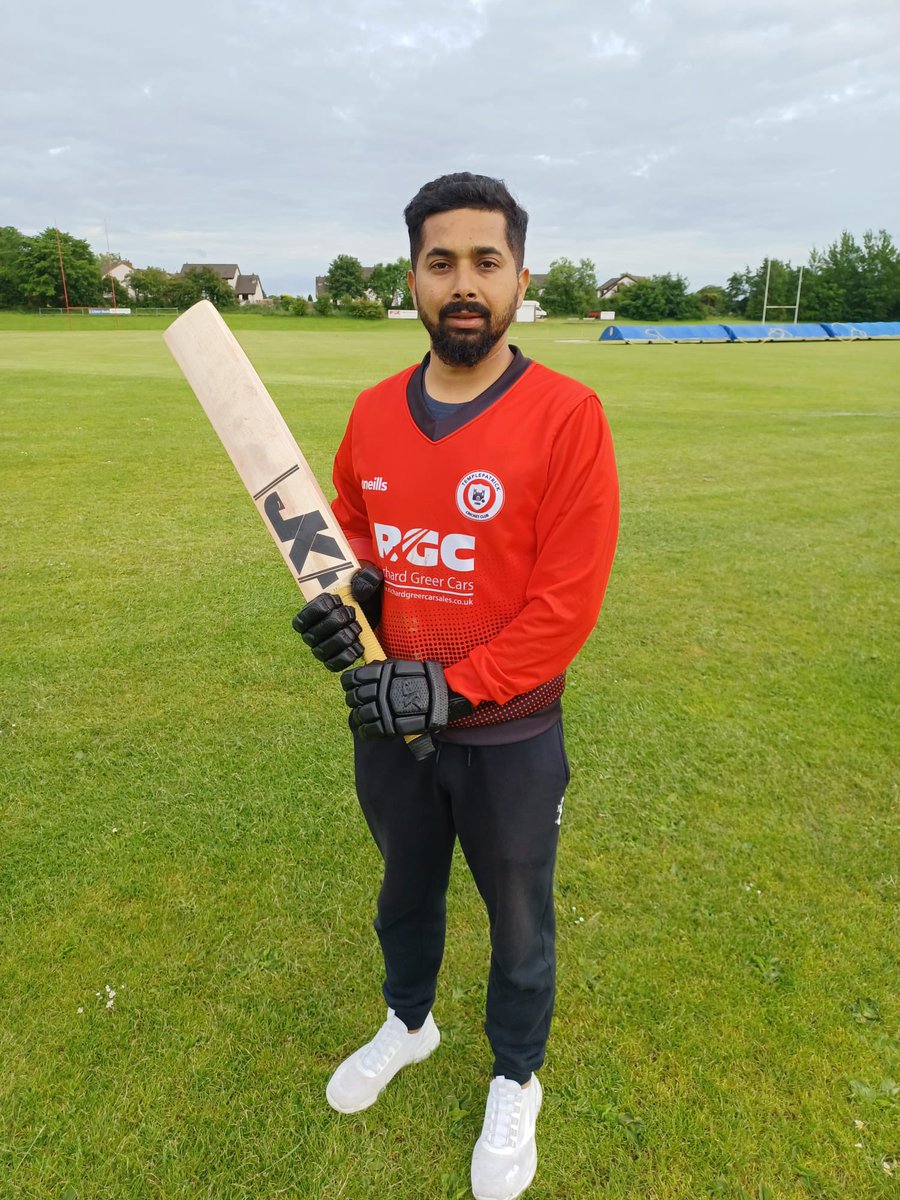 tpatrickcc's tweet photo. First XI maintain unbeaten start: David Kane was the pick of the bowlers with 4 for 30 and Sunny Gautam top scored with 33 as TCC 1s beat Muckamore by 1 wicket in a thrilling finish at Moylena #ncus1 https://t.co/KqZ99lwIAb