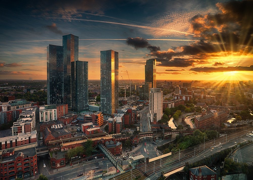 #Manchester @DeansgateSquare at sunset
Available from my website craigbarker.uk
I'm also a west didsbury <a href="/_makersmarket/">Makers Market</a> tomorrow 11 - 4pm
 <a href="/SimpsonHaugh/">SimpsonHaugh</a> <a href="/Renaker_/">Renaker</a> <a href="/ILoveMCR/">I Love Manchester</a>  <a href="/MNC_Pictures/">MNC Pictures</a> <a href="/visit_mcr/">Visit Manchester</a> <a href="/ManchesterEve4/">ManchesterEveningNews🇰🇪</a> @togethermcr <a href="/visitmanchester/">Visit Manchester</a> <a href="/mcr_central/">Manchester Central</a> <a href="/McrFinest/">Manchester’s Finest</a>