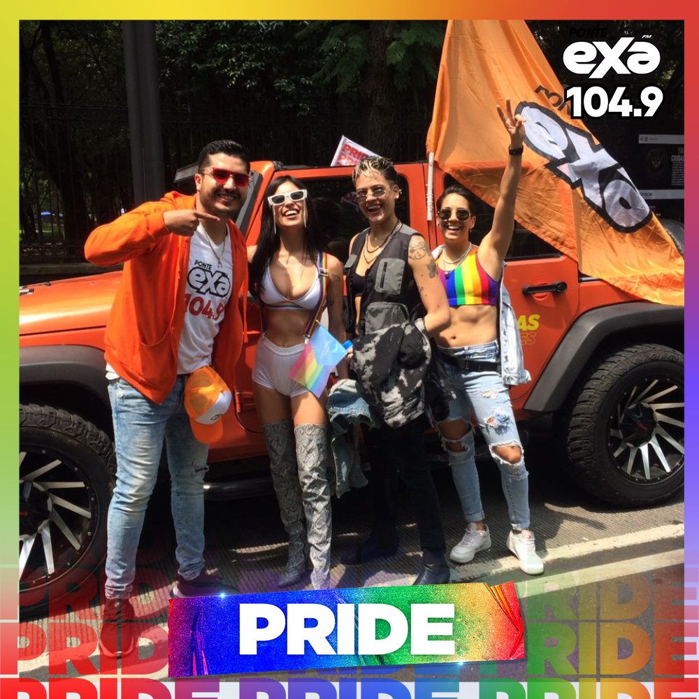 ExaFM's tweet photo. ¡El naranja no puede faltar! 🧡💚💜💖❤️ arráncate con el #ExaTeam en este día de fiesta, color y diversidad 🏳️‍🌈  #BePride #BeYou #ExaPride https://t.co/4Kaw96mDw7