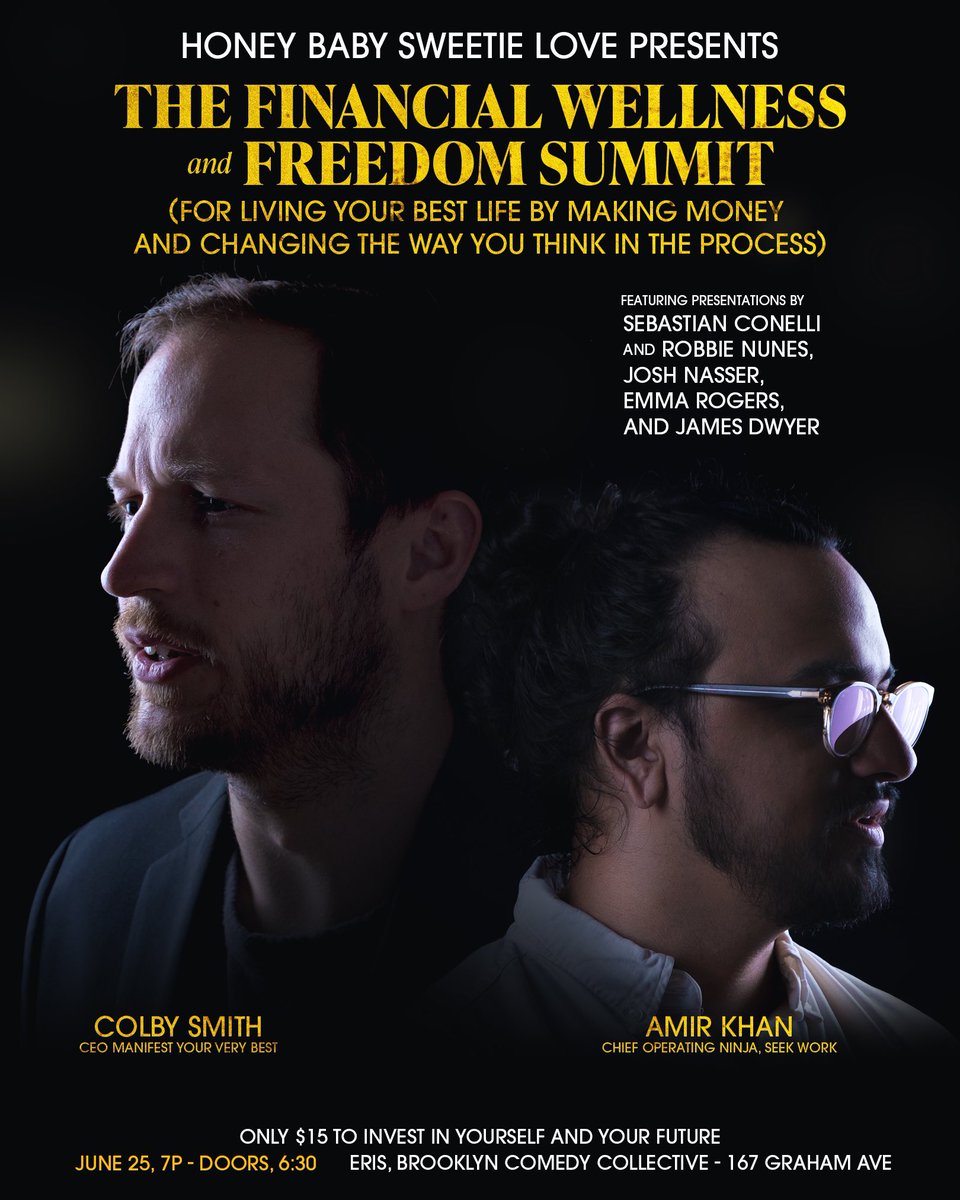 HBSLpod's tweet photo. This is tonight!
@ComedyBrooklyn @SebConBaby @robbienunes @noshjasser @emrogering @jamesbdwyer @colbyjsmith @AmirKhanStuff https://t.co/thzTc9D6hK