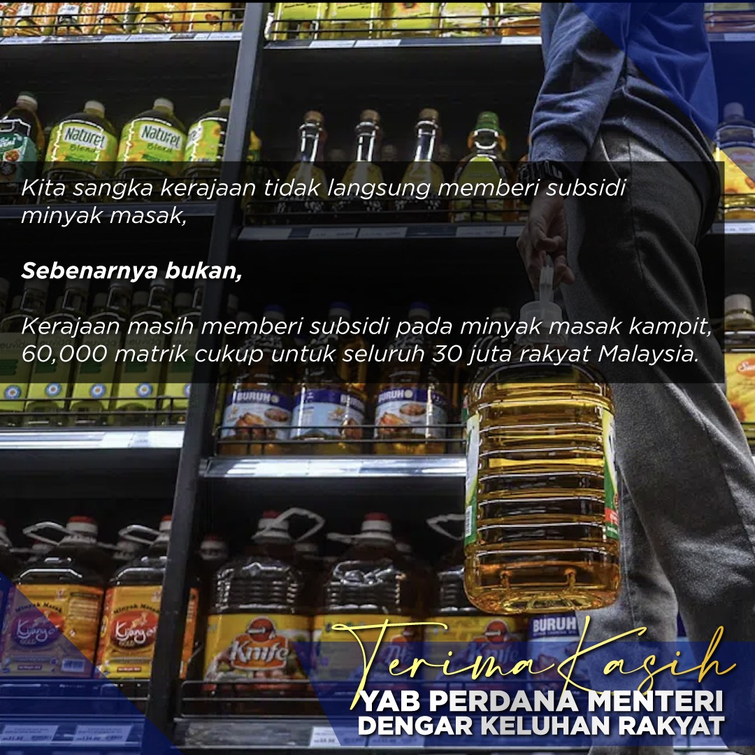 FAMASelangor's tweet photo. Terima kasih YAB Perdana Menteri di atas keprihatinan dan mendengar keluhan seluruh #KeluargaMalaysia dalam memastikan kesejahteraan rakyat terus terjaga.

#JabatanPerdanaMenteri
#KeluargaMalaysia
#TerimaKasihPM https://t.co/zIdJa7ftw6