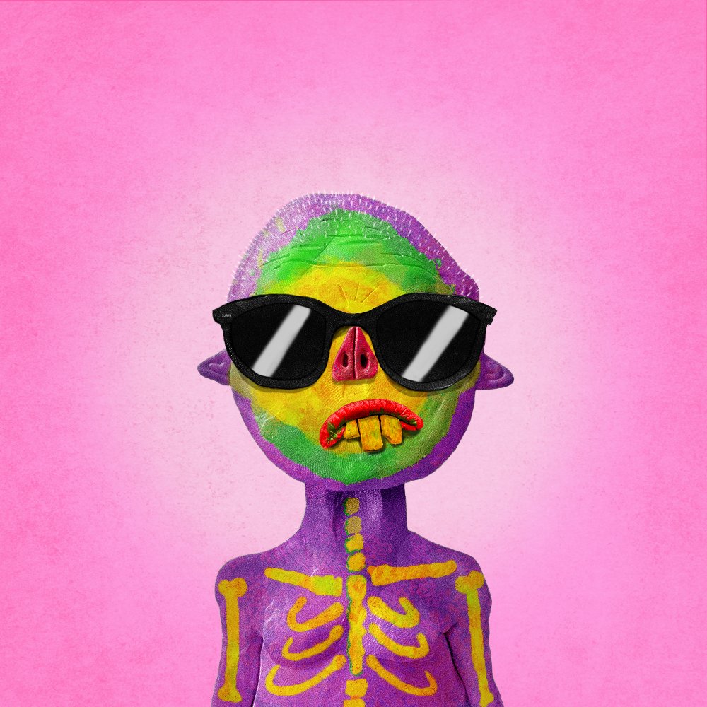 If your here for the art and don't own a <a href="/THETOKSNFT/">T O K S</a> what are you even doing ? Handmade clay masterpieces made by the talented artist <a href="/TokBLOKK/">TokBLOK</a>. 

#NFTs #NFTcommunity #wearetoks #thetoks #toksnft #claymation #claypfp #NYCNFT2022