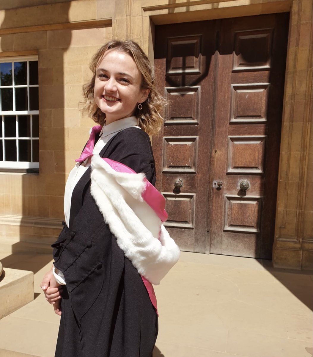 JoySarahh's tweet photo. I was 'slow' learning to read and remember sobbing to sleep after a friend's mum, a school teacher, asked if I "minded being behind" (I was 8).

Last week I graduated from @Cambridge_Uni with a distinction and a prize in Medicine. 

I'm enjoying my scenic route. It's not a race. https://t.co/PbeN14Cqpv