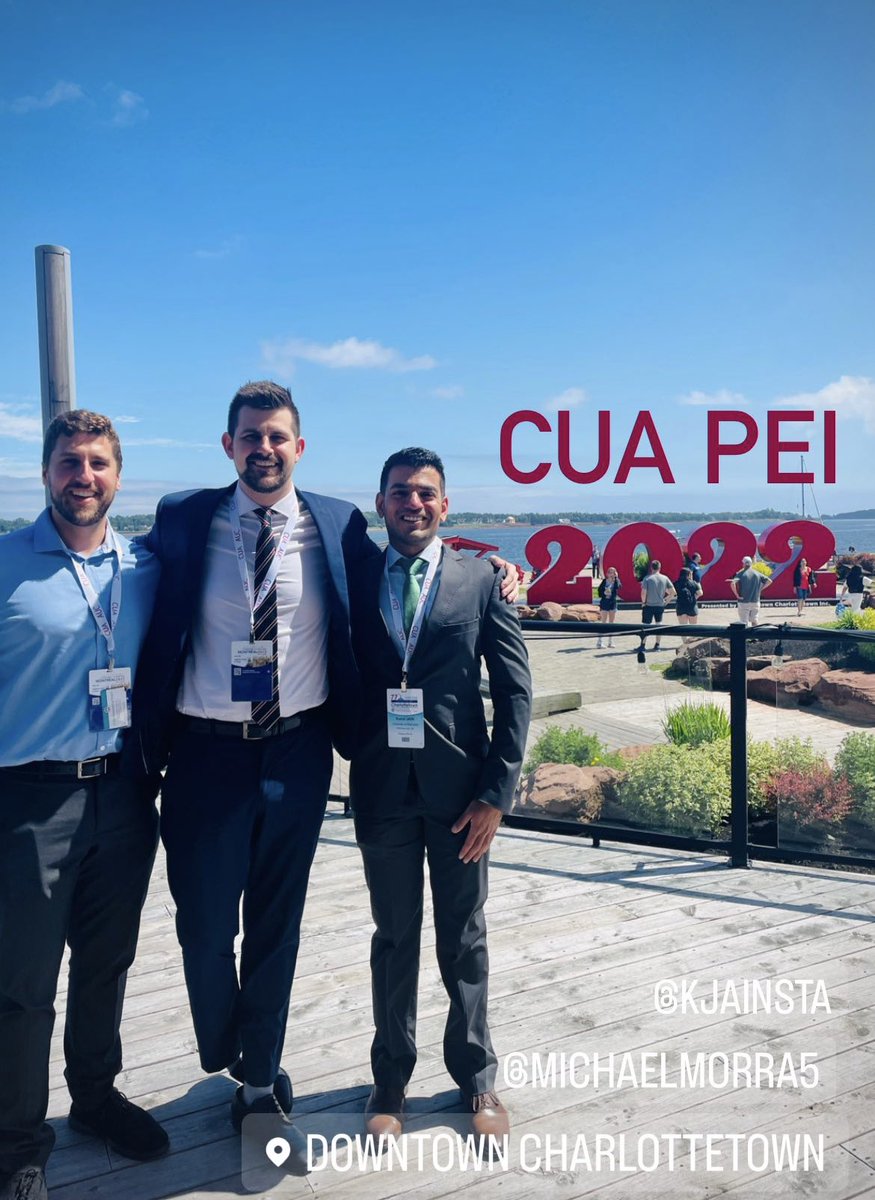 Happy to represent <a href="/ManitobaUrology/">Manitoba Urology</a> at #CUA2022 <a href="/KunalJainMD/">Kunal Jain</a>