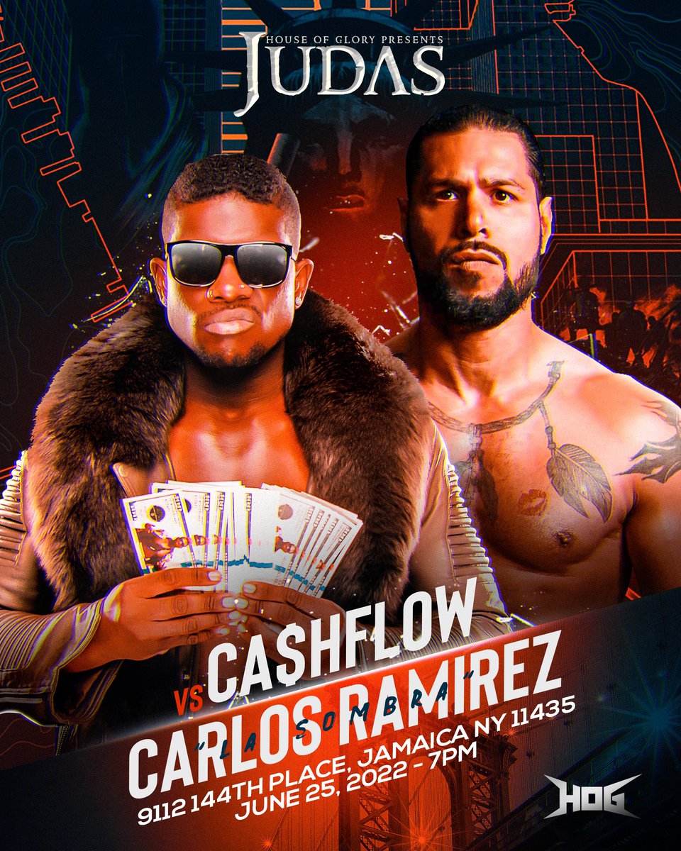 UVProducts's tweet photo. @HOGwrestling presents #HOGJudas tonight live on @FiteTV
- #WomensTitle
Natalia Markova (c) vs. Masha Slamovich
- #CrownJewelTitle
Charles Mason (c) vs. Homicide
- Cashflow v Carlos Ramirez
- #HeavyweightTitle Tournament Second Round Match
JONAH vs. Jacob Fatu
#Prowrestling https://t.co/pFznX2uBiD