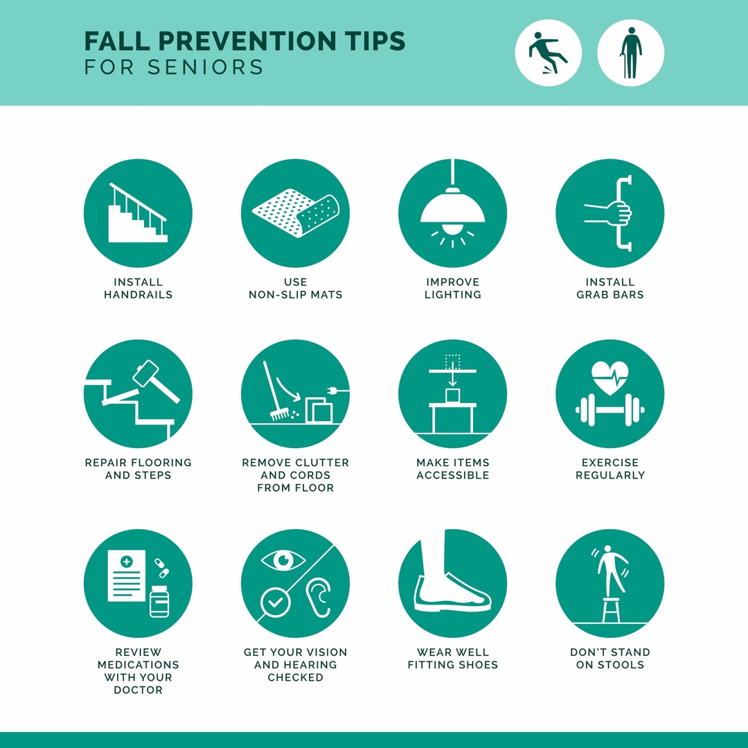 ARContinuedCare's tweet photo. June is National Safety Month! Falls can lead to severe injuries, including TBI and broken bones. Prevent a serious accident with a little prevention. 

Take a look at these tips to make your loved one's home safer. 💙 

#NationalSafetyMonth https://t.co/QiesTCMhXT
