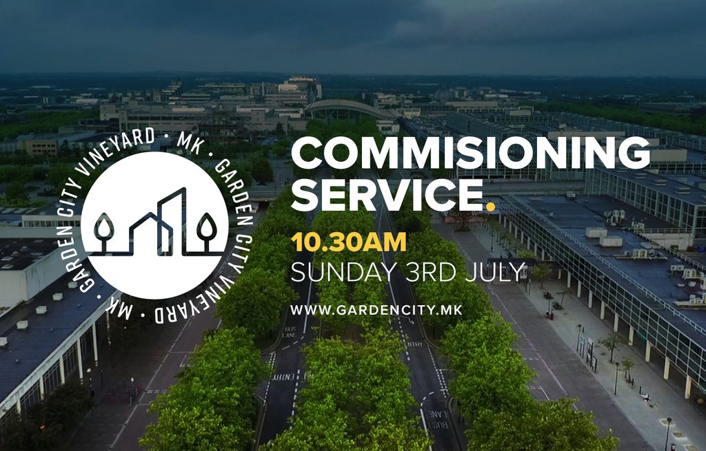 Next Sunday we will become the third church plant to be sent out from <a href="/centralvineyard/">Central Vineyard</a>, the service starts 10.30am at the Elim Church Building in Northampton!