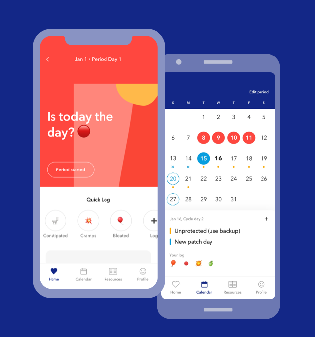 Privacy and security are our top priorities. You can use our period tracker Spot On anonymously, without creating an account. This way, your data is only saved locally to your phone, can't be linked to your identity, and can be deleted at any time by deleting Spot On.