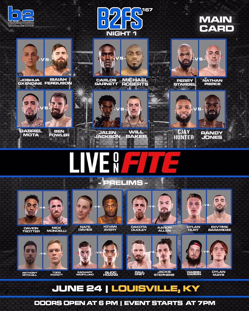 beazyak033313's tweet photo. #NowWatching - B2FS 167: Night 1 #B2FS #B2FightingSeries #B2FS167 #MMA #MixedMartialArts https://t.co/Moq1hu0wD9