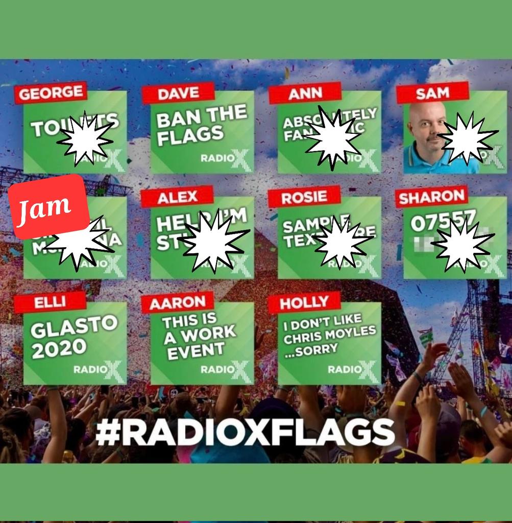 ArcCraig's tweet photo. Line!  Still a few ive not seen. #radioxflags https://t.co/2q5tvppmGz