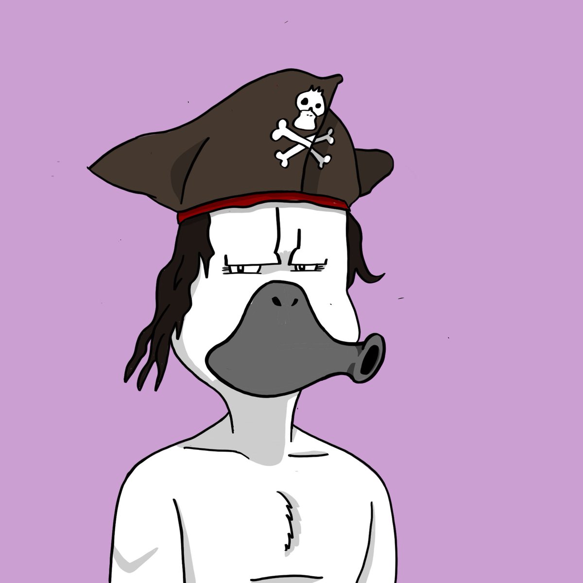 Saved this guy of the floor this morning, perfect way to start my Punta Cana vacation! 🌴 🏝  #NonconformistDucks #DucksFlyTogether #DucksUnited #HellDucks #HellDucksTakeover #OpenSea #NFTworlds #WRLDS #Duckseason