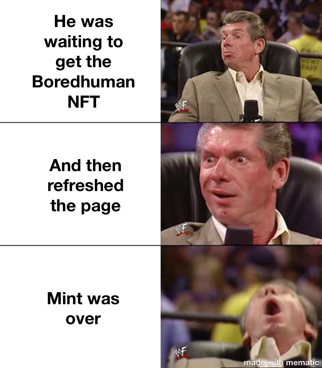 Mouflon77's tweet photo. #boredhuman @BoredHuman_NFT #mintnow #nft 75 left!!!!!! LFG!!!!! https://t.co/NJVx9NZH3m