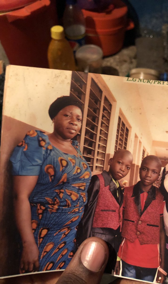 Tunde_OD's tweet photo. It's been Three years since we lost their mum but I know she's up there in heaven grinning from ear to ear and watching over them.

Your boys are doing well Mama Jamiu, I kept my promise to you and will never stop till my lungs give out.

Continue to rest in heavenly peace♥️🕊 https://t.co/l8GnnB0t1i