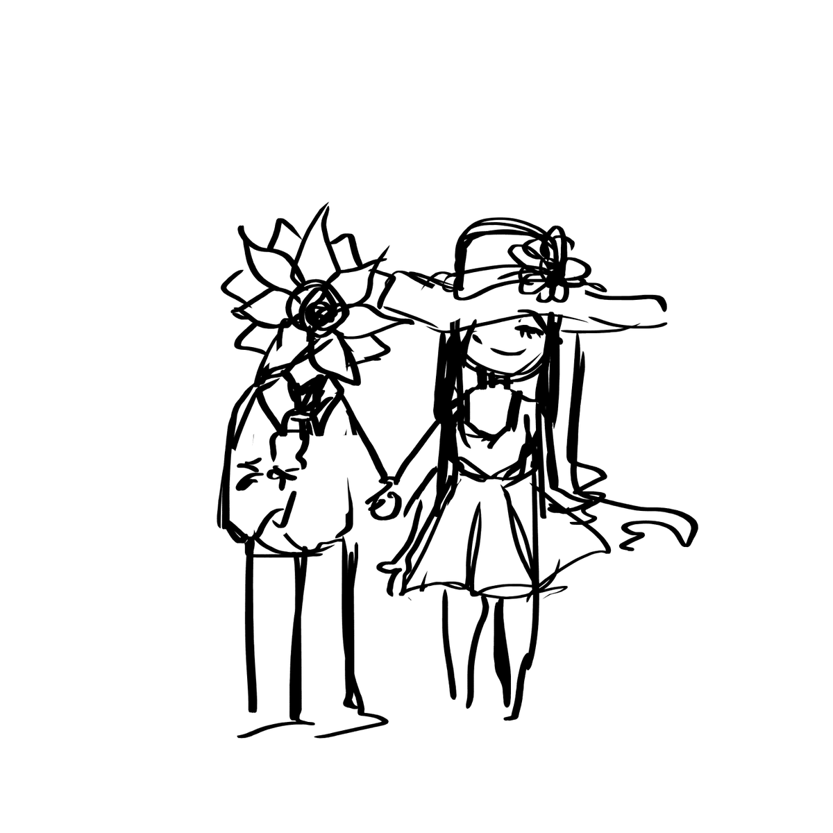 spitefulrats's tweet image. sunflower and their sun in the sky

#artph