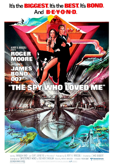 #NowWatching #FilmTwitter 📽️🎬
#TheSpyWhoLovedMe (1977)

Just switched TV 📺 on and it's just started, be rude not to, 'nobody does it better'. 
#RogerMoore #BarbaraBach #CurdJürgens #RichardKiel #CarolineMunro #WalterGotell
