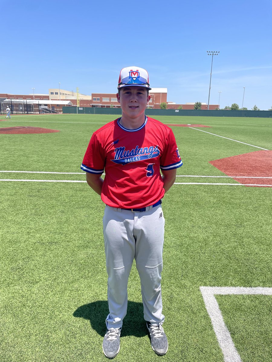 FiveToolTexas's tweet image. #DFWShowdown F: @MustangsDallas Randle 19, Fort Worth Cats Red 5
PoG: Carter Collins 2-2, RBI, 2R, BB
Notables: @Jacobmai11 2-4, RBI, 3R, BB, 
@OStevenson29 2-2, 2R, 2 RBI 
@CamDavis2005 2-3, 3R, RBI, BB